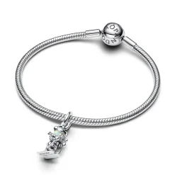 Pandora - Skiløber charm i sølv - 793514c01
