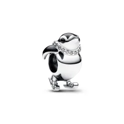 Pandora - Skøjtende pingvin charm - 792988c01