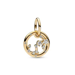 Pandora - Skorpionen stjernetegns charm med zirkonia - 762710c01