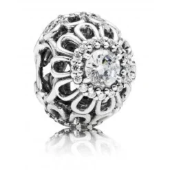 Pandora - Sølv charm store zirkonia - 791260cz