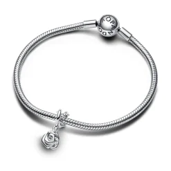 Pandora - Sølv rose charm - 793213c00