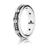 Pandora - Sølvring med kugler og zirkonia - 190882cz