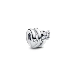 Pandora - Snoet Amors pil charm i sølv - 793665c01