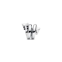 Pandora - Snoet Amors pil charm i sølv - 793665c01