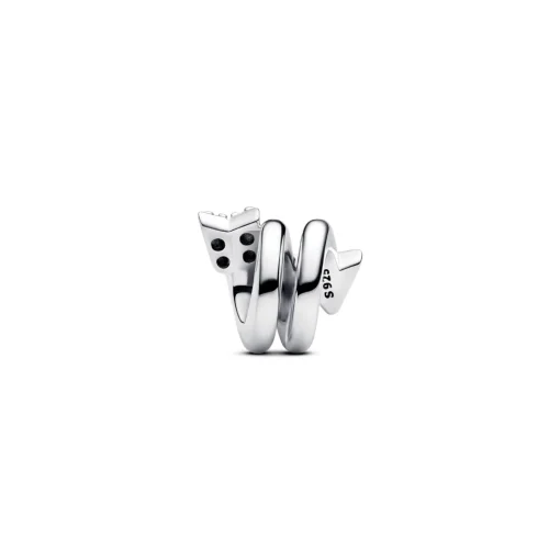 Pandora - Snoet Amors pil charm i sølv - 793665c01