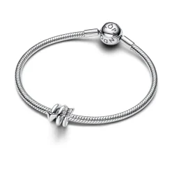 Pandora - Snoet Amors pil charm i sølv - 793665c01