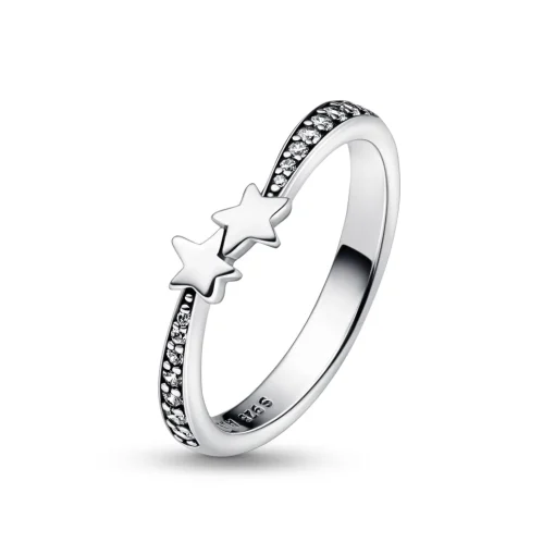 Pandora - Stjerne ring med sten - 192365c01
