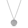 Pandora - Timeless pavé halskæde i sølv - 392632c01