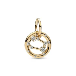 Pandora - Tvillingerne stjernetegns charm med zirkonia -  762711c01