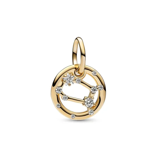 Pandora - Tvillingerne stjernetegns charm med zirkonia -  762711c01