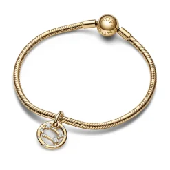 Pandora - Tvillingerne stjernetegns charm med zirkonia -  762711c01