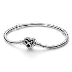 Pandora - Uendeligheds og hjerte armbånd - 592645c01