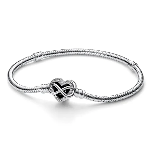 Pandora - Uendeligheds og hjerte armbånd - 592645c01