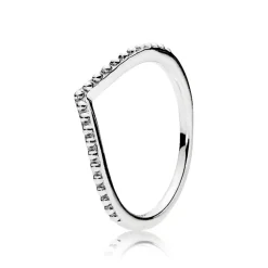 Pandora V ring i sølv - 196315