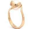 Per Borup - Daphne Changeling 14 kt guld ring med udskiftelig sten - 997R