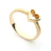 Per Borup - Open Your Heart 14kt guld ring - 886R