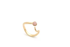 Per Borup - Ophelia 14kt guld ring med pink opal - 1130R