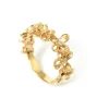 Per Borup - Violina 14kt ring med blomster og diamanter - 947R