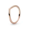 Poleret Wishbone ring i Rose-186314