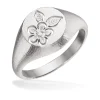 PrimaVera signet sølv ring - 725232