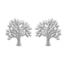 4-2502-r- Tree of Life øreringe fra byBiehl