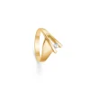 Randers Sølv - 8 kt. guld ring med 0,10ct brilliant - RS137838ob