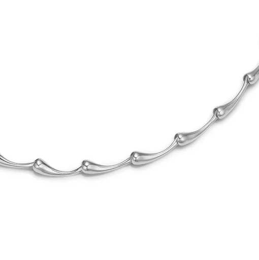 Randers Sølv - Armbånd med dråbeformet led - 245106-19