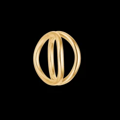 Randers Sølv - 14kt dobbelt ring - 182108f