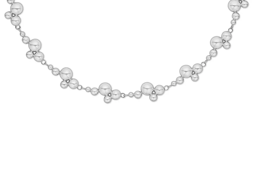 Randers Sølv - Kugle armbånd i sterling sølv - 243806-19