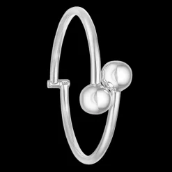 Randers Sølv - Kugle armring med lås - 164319