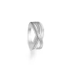 Randers Sølv - Sølv ring med sten - 501708