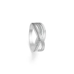 Randers Sølv - Sølv ring med sten - 501708