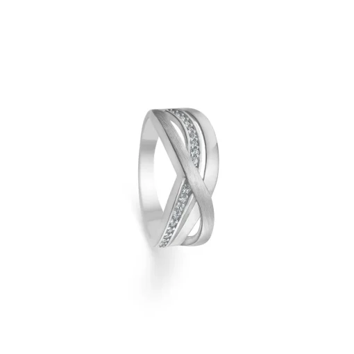 Randers Sølv - Sølv ring med sten - 501708