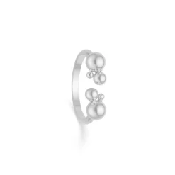 Randers Sølv - Sølv ring med 6 kugler - 245608