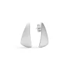 Randers Sølv - Trekantet sølv ørestikker - 368813