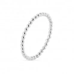 1687-1 Ring med mini kugler