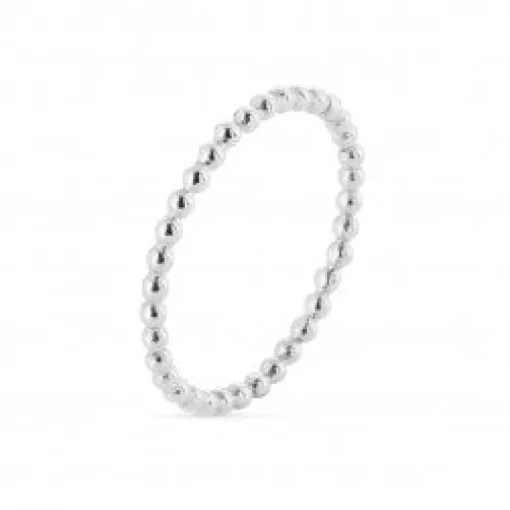 1687-1 Ring med mini kugler