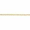 Scrouples - 8 karat guld armbånd med ovale åbne led - 34043a,m