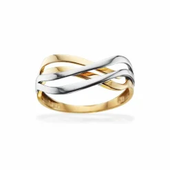 Scrouples - 8 karat guld og hvidguld ring - 712114