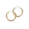 Scrouples - 8 karat guld øreringe, 20mm - 1203