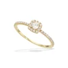 Scrouples - 8 karat guld ring med rosette - 715143