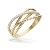 Scrouples - 8 karat guld tråd ring - 711403