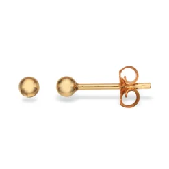 Scrouples - 8 karat kugleørestikker, 2,5mm - 9343