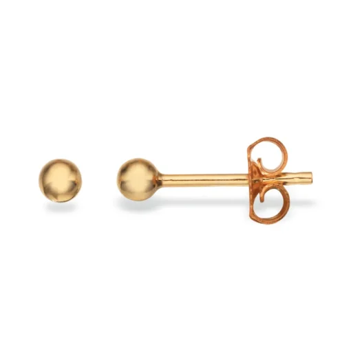 Scrouples - 8 karat kugleørestikker, 2,5mm - 9343