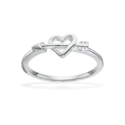 Scrouples - Amors pil ring i sølv - 726302