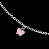 Scrouples - Armbånd med pink sommerfugel - 671902