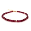 Scrouples - Armbånd rhodolit sten med forgyldt lås - 39792a,m
