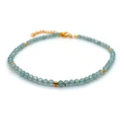 Scrouples - Blå apatite quartz armbånd - 39832a,m