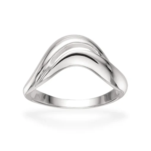 Scrouples - Blank sølv ring - 727832