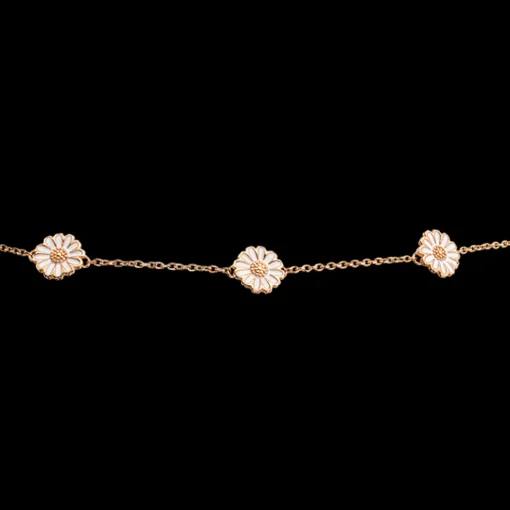 Scrouples - Børne marguerit armbånd i guldbelagt sølv - 671762